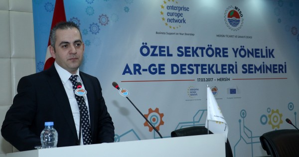 Bilim Sanayi ve Teknoloji Bakanlığı Bilim ve Teknoloji Genel Müdürlüğü Ar-Ge ve Tasarım Merkezleri Daire Başkanı Fatih Kemal Öztürk