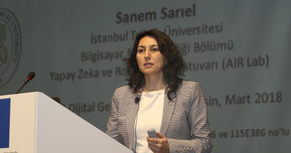 İTÜ Bilgisayar ve Bilişim Fakültesi Öğretim Üyesi Doç. Dr. Sanem Sarıel 
