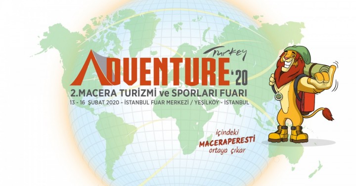 Adventure Turkey (2. Macera Turizmi ve Sporları Fuarı) 13 – 16 Şubat 2020 , İFM – İstanbul Fuar Merkezi