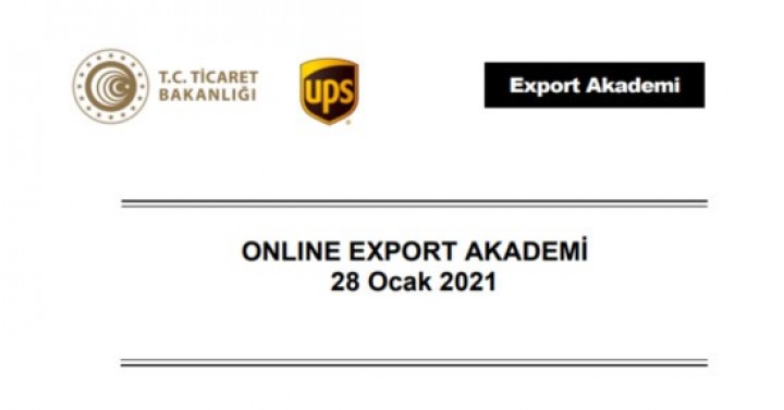 Online Export Akademi, 28 Ocak 2021