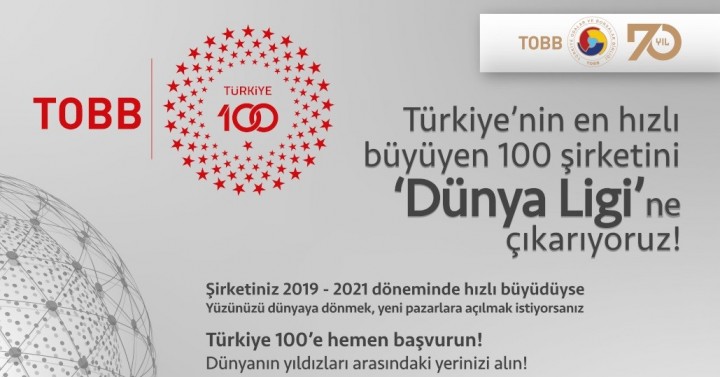 TOBB Türkiye 100 Yarışması Son Başvuru Tarihinin Uzatılması