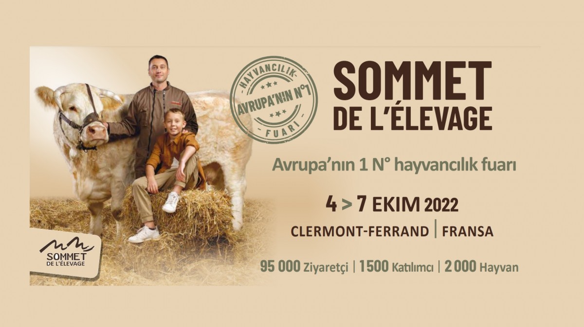 Sommet Hayvancılık Zirvesi, 4-7 Ekim 2022, Fransa