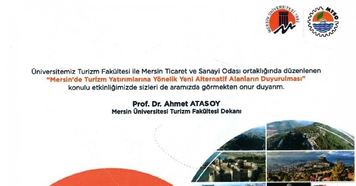 Mersin'de Turizm Yatırımlarına Yönelik Yeni Alternatif Alanların Duyurulması Etkinliği