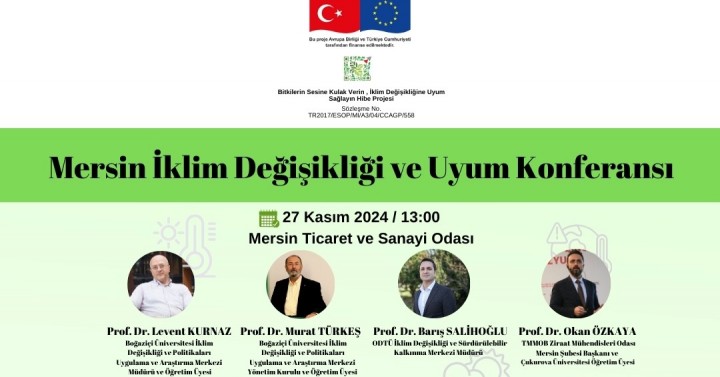 Mersin İklim Değişikliği ve Uyum Konferansı